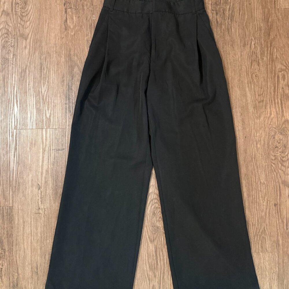 Zara High-Waisted Wide Leg Full Length Pants - Picture 2 of 4